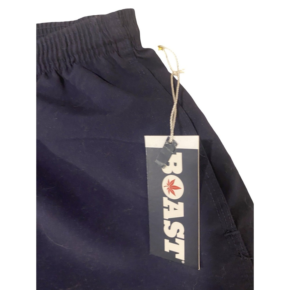 Boast Boys‎ Large Navy Shorts Braided Drawstring Club Gym Beach Athletic 0220 - Picture 4 of 9